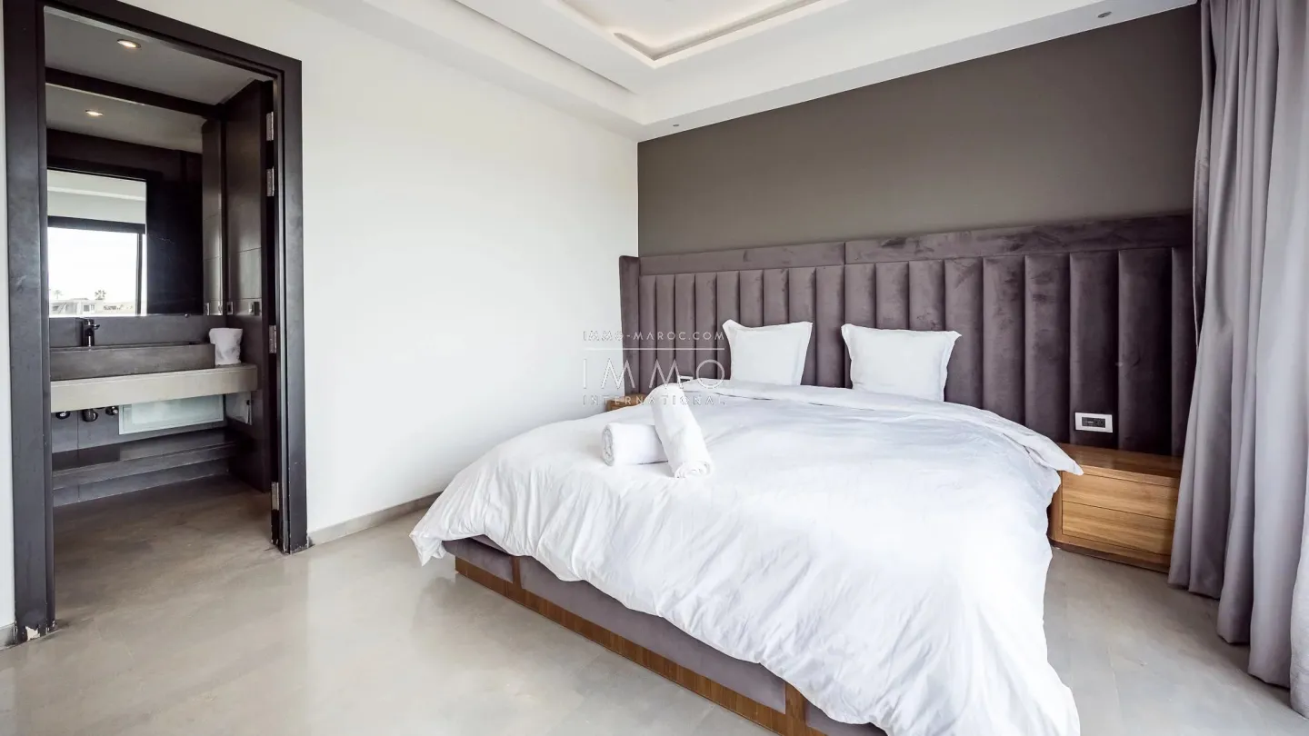 À vendre – villa de luxe meublee avec vue sur le golf amelkis - Photo 42