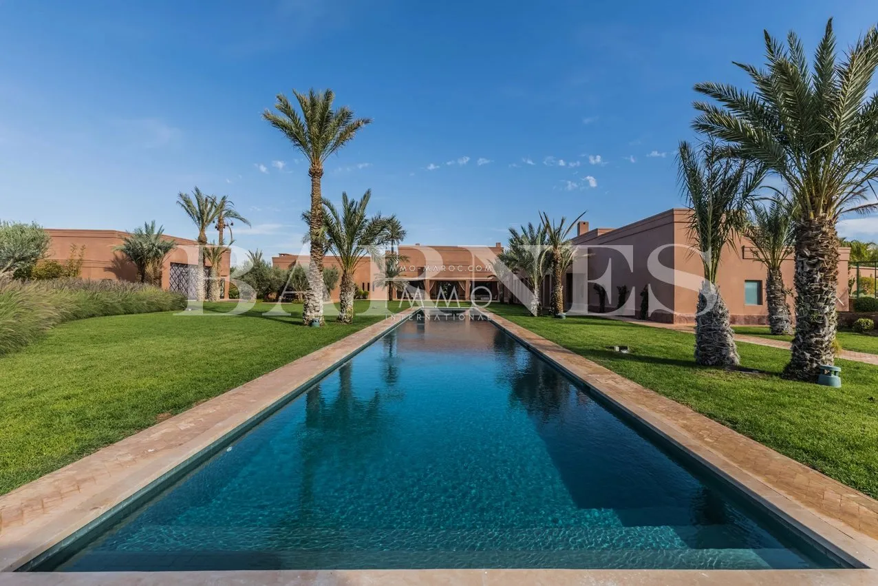 Palais de luxe a vendre bab atlas palmeraie marrakech – bien d’exception au maroc - Photo 1
