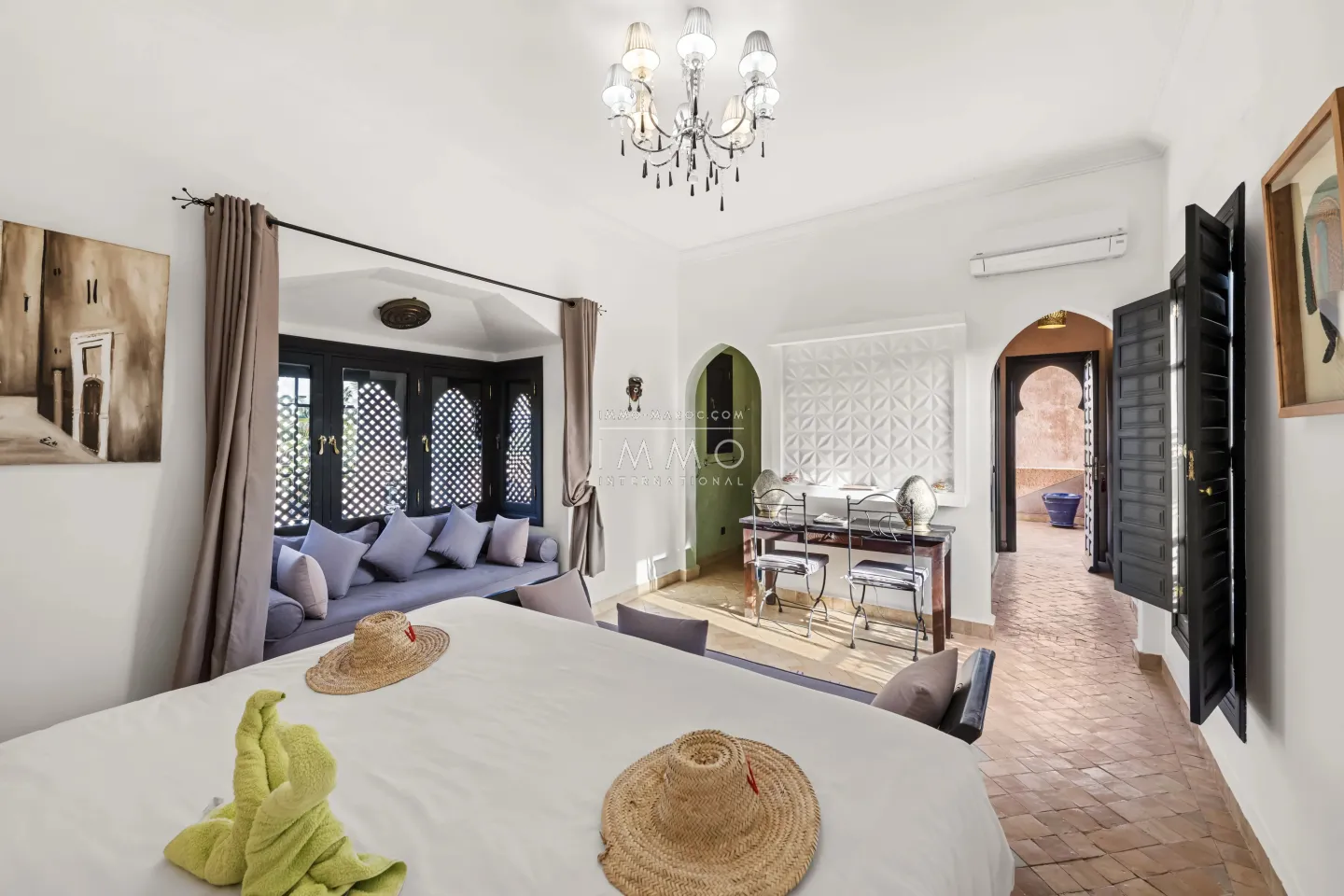 Superbe villa riad a vendre au cŒur de la palmeraie de marrakech - Photo 9