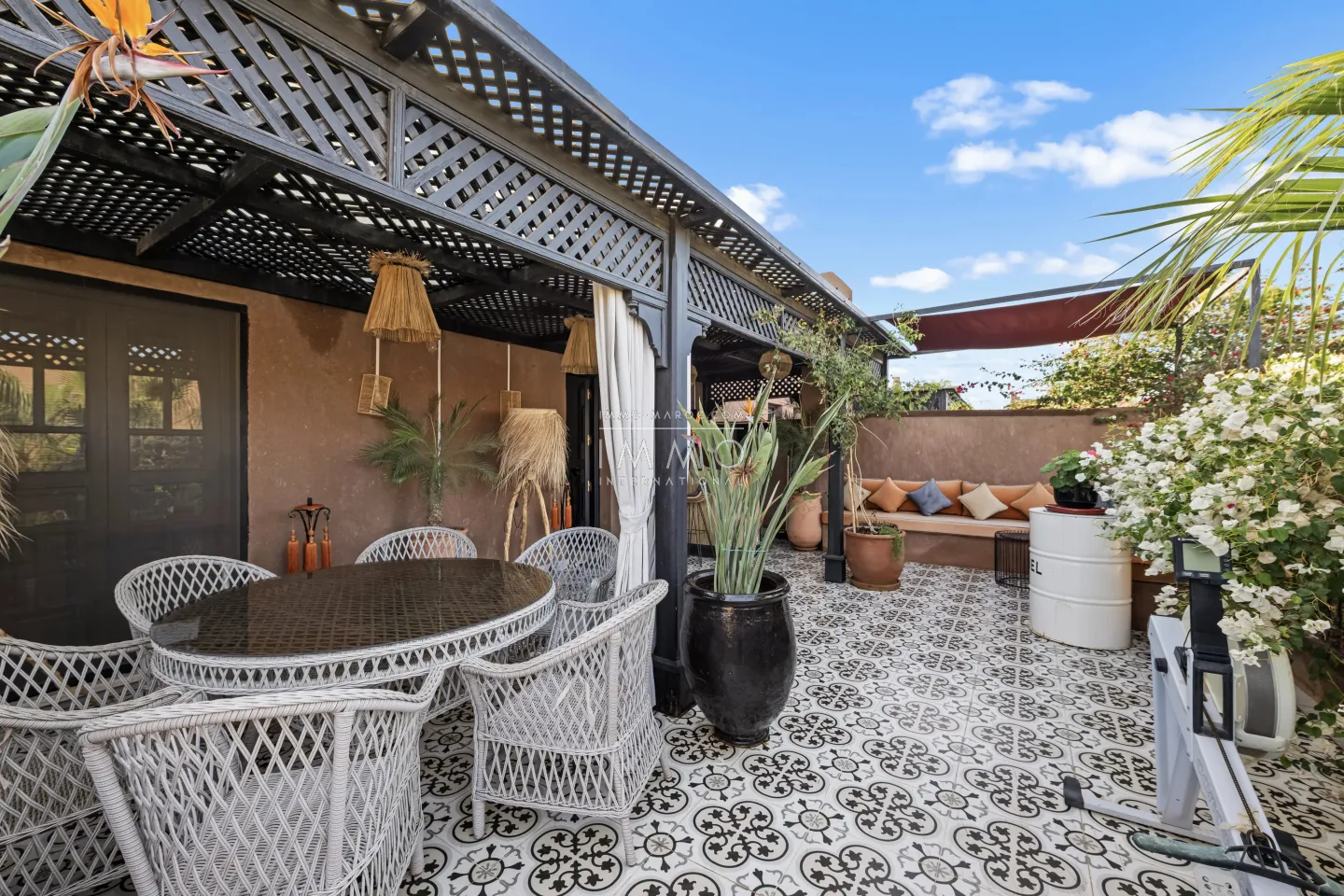 Superbe villa riad a vendre au cŒur de la palmeraie de marrakech - Photo 12