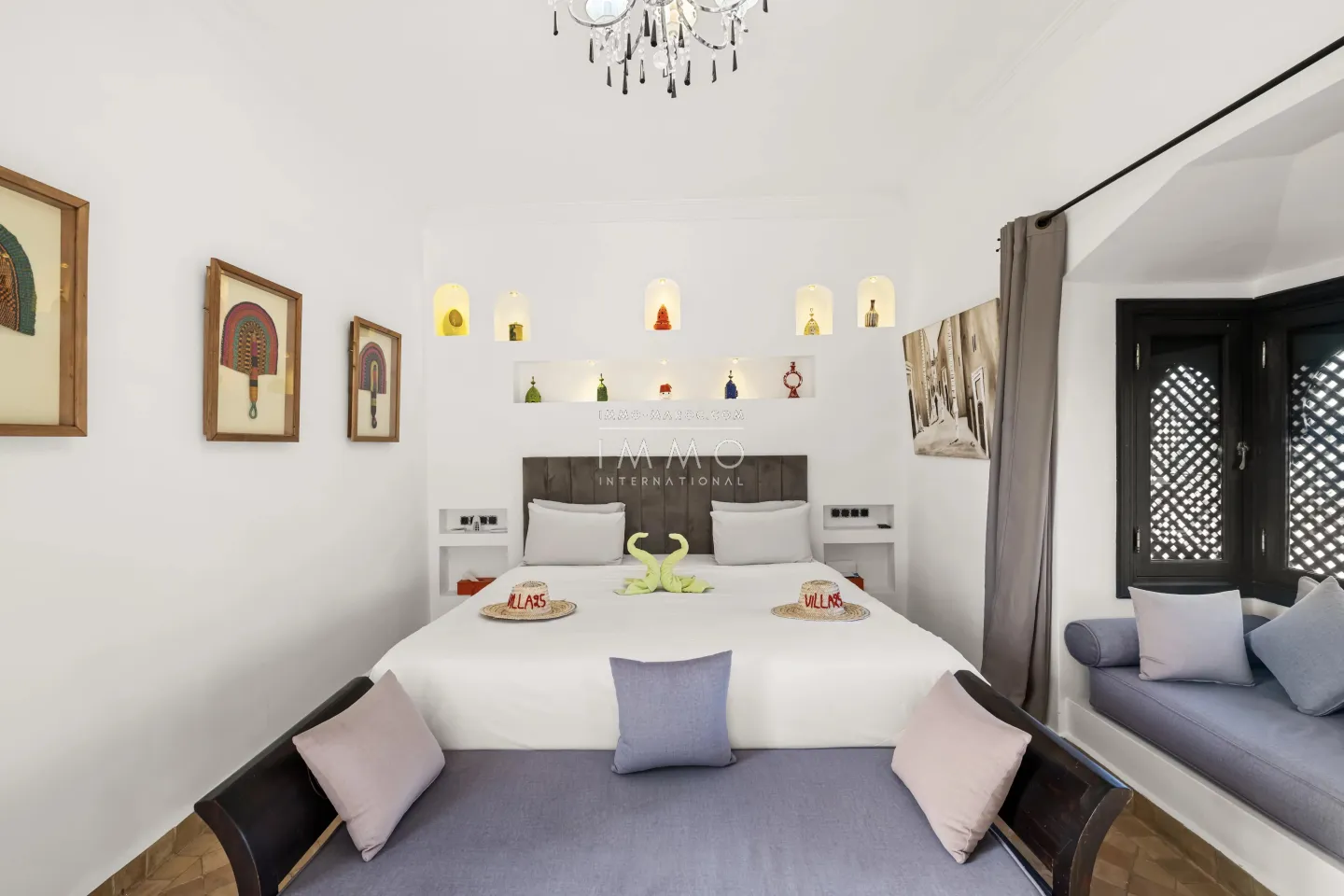 Superbe villa riad a vendre au cŒur de la palmeraie de marrakech - Photo 8