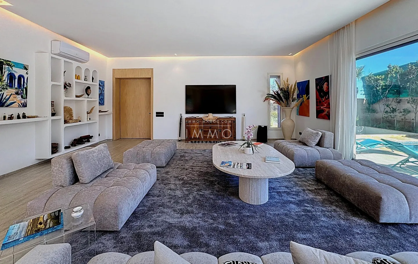 Superbe villa moderne a vendre sur le golf d’amelkis, marrakech - Photo 7