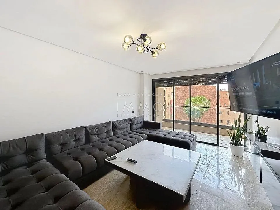 À louer – appartement 3 chambres au cŒur de gueliz, marrakech - Photo 3