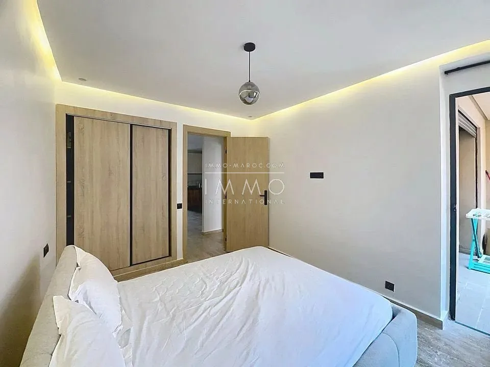 À louer – appartement 3 chambres au cŒur de gueliz, marrakech - Photo 6