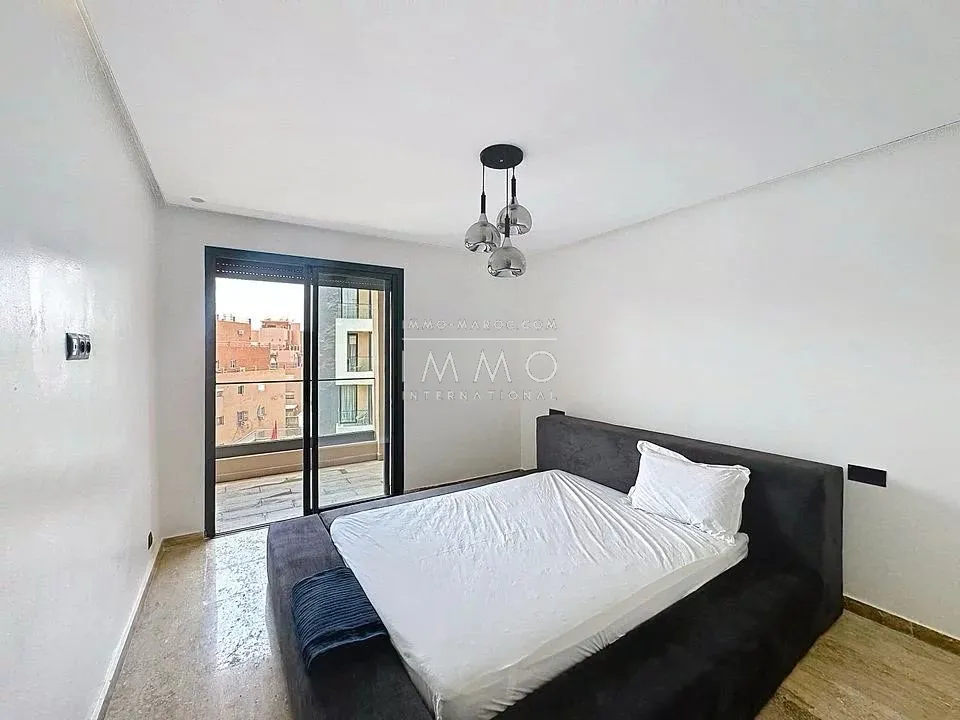À louer – appartement 3 chambres au cŒur de gueliz, marrakech - Photo 8