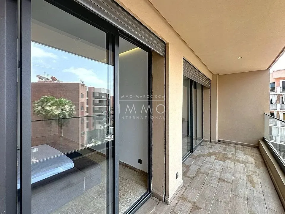 À louer – appartement 3 chambres au cŒur de gueliz, marrakech - Photo 11