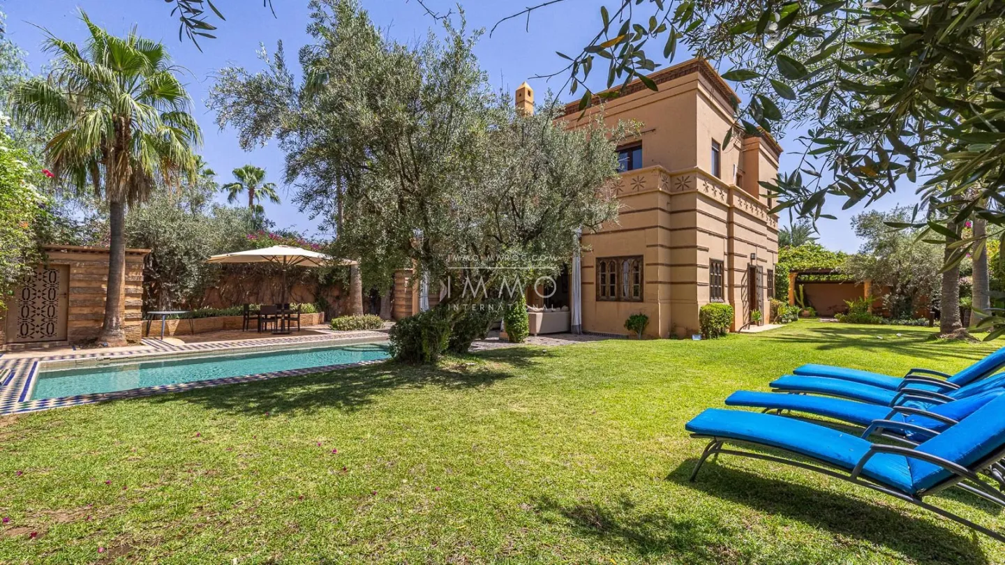 Location longue durée – villa d’exception à amelkis, marrakech - Photo 9