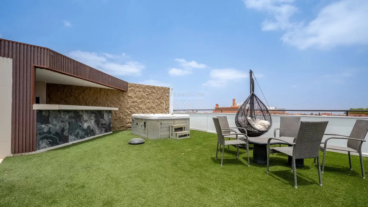 Location longue durée – appartement d’exception à l’hivernage, marrakech - Photo 15