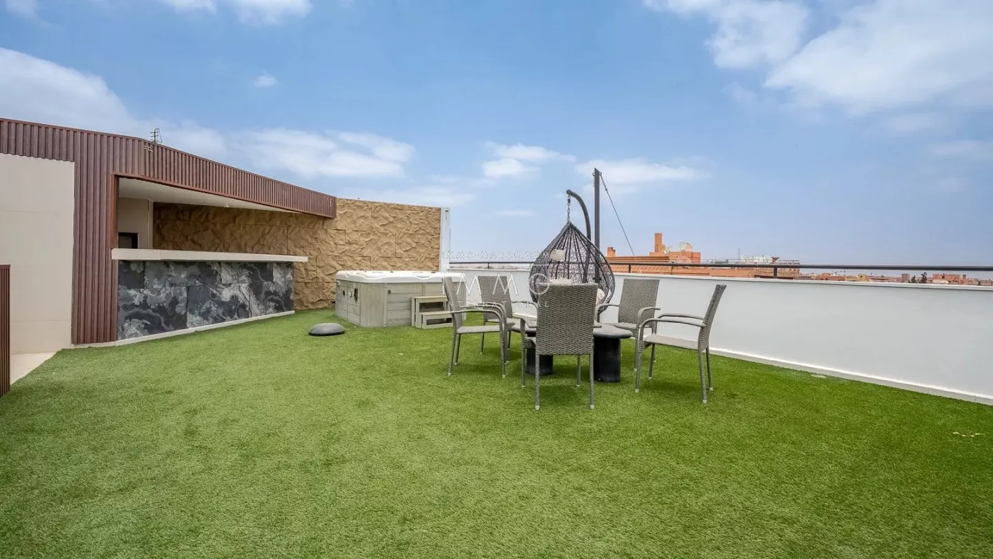 Location longue durée – appartement d’exception à l’hivernage, marrakech - Photo 19