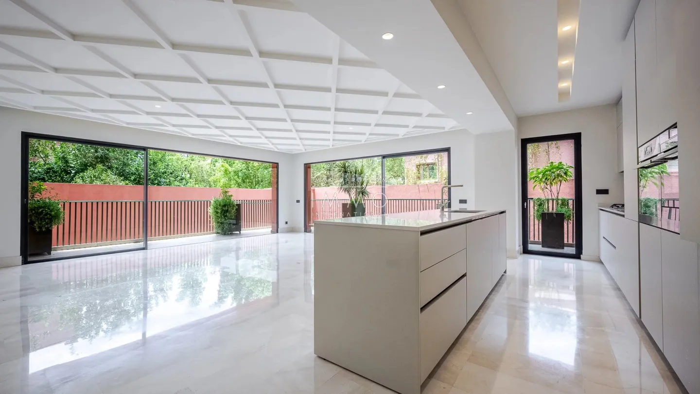 Location longue duree – appartement 2 suites – hivernage, marrakech - Photo 3