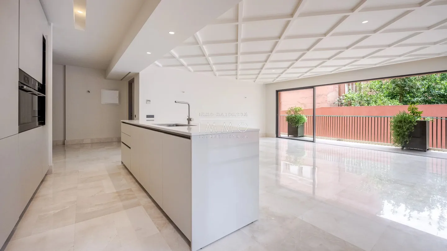 Location longue duree – appartement 2 suites – hivernage, marrakech - Photo 6