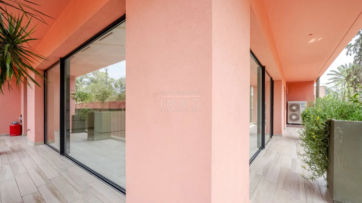 Location longue duree – appartement 2 suites – hivernage, marrakech - Photo 11