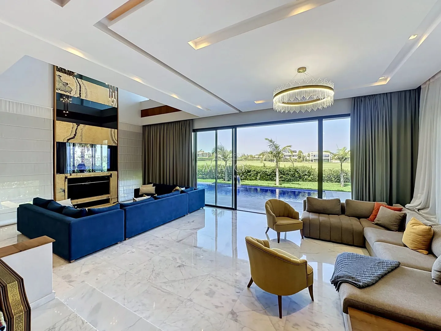 Golf argan – superbe villa front golf a vendre - Photo 4