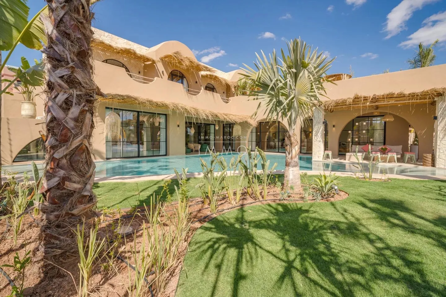 Villa de luxe à vendre style bali à marrakech - Photo 1
