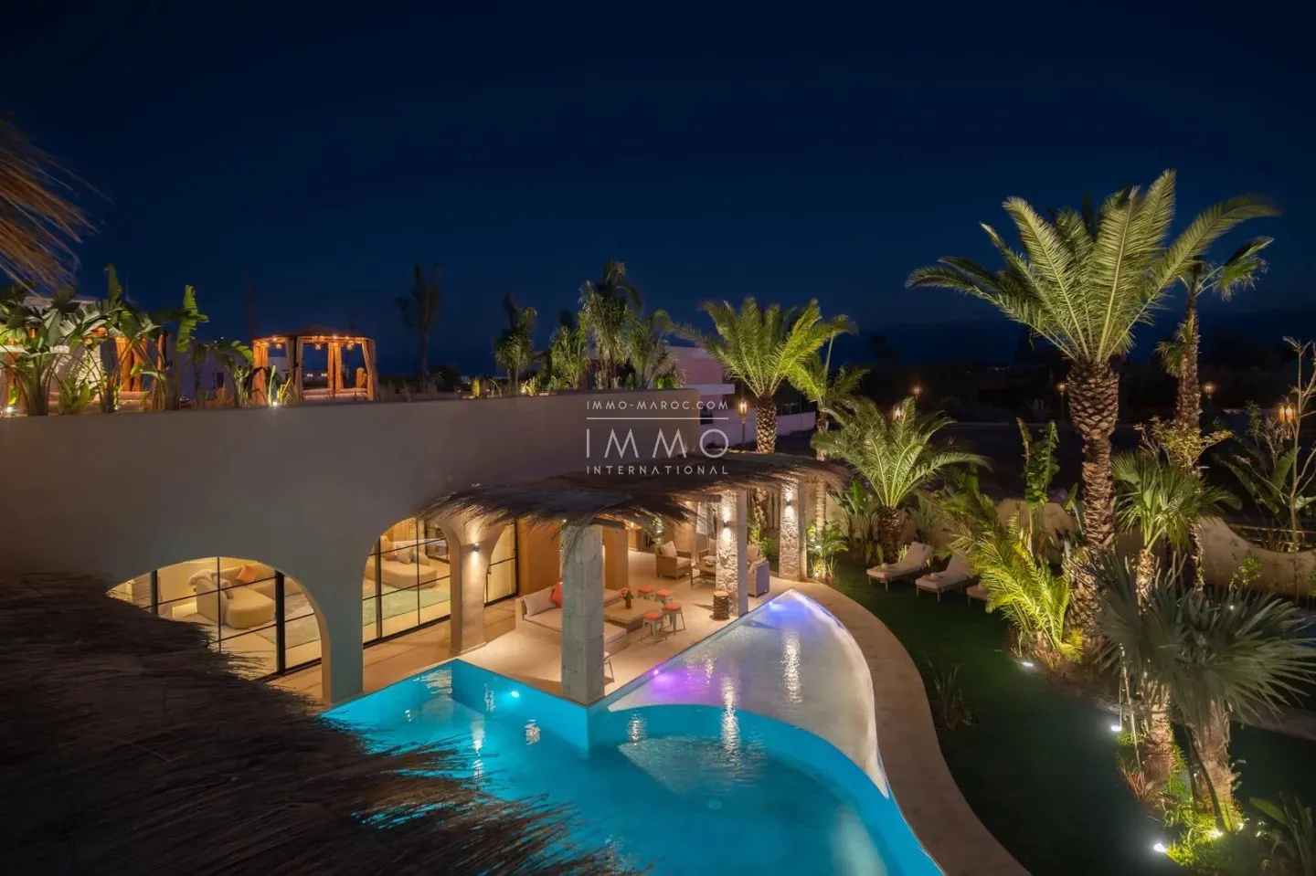 Villa de luxe à vendre style bali à marrakech - Photo 26