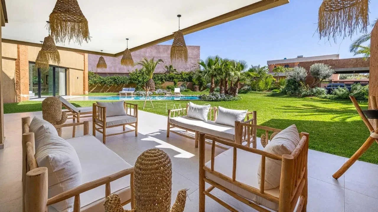 Magnifique maison neuve a amelkis 2 marrakech – quartier residentiel de prestige - Photo 39