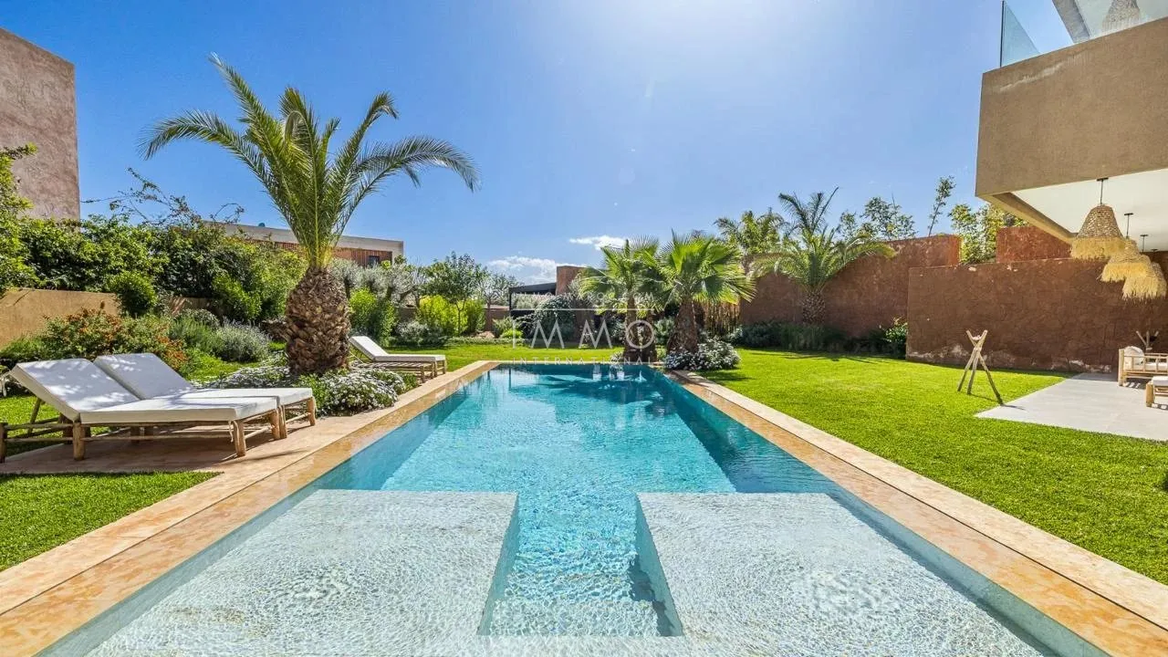 Magnifique maison neuve a amelkis 2 marrakech – quartier residentiel de prestige - Photo 40