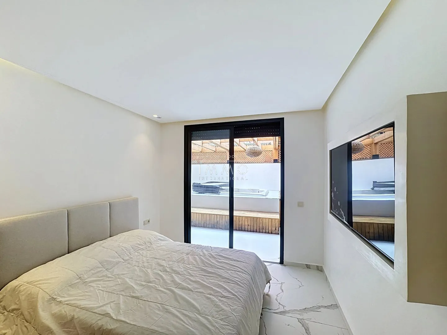 Marrakech – centre-ville victor hugo | appartement meublÉ contemporain – location longue durÉe - Photo 8