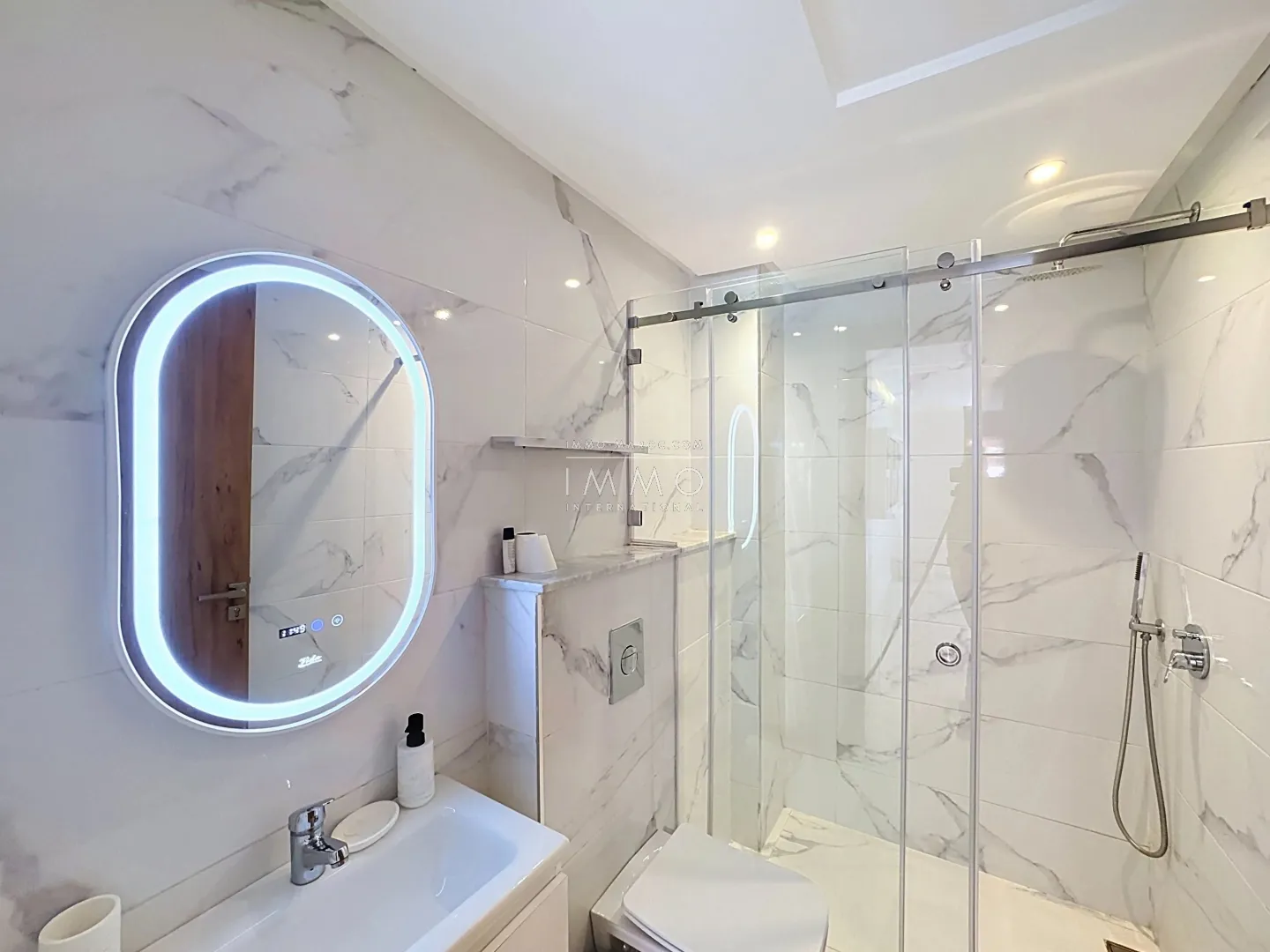 Marrakech – centre-ville victor hugo | appartement meublÉ contemporain – location longue durÉe - Photo 10