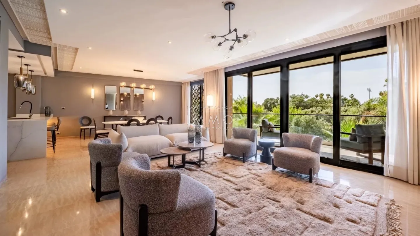 Appartement de prestige haut standing a vendre – hivernage, marrakech - Photo 1