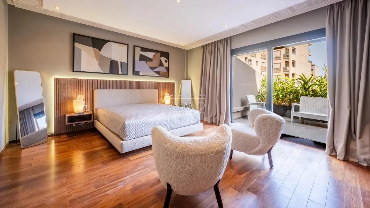 Appartement de prestige haut standing a vendre – hivernage, marrakech - Photo 12
