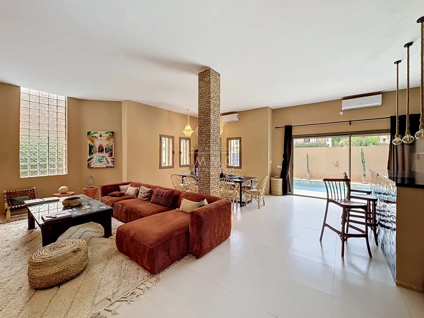 Élégante villa beldi chic avec piscine privée - Photo 2