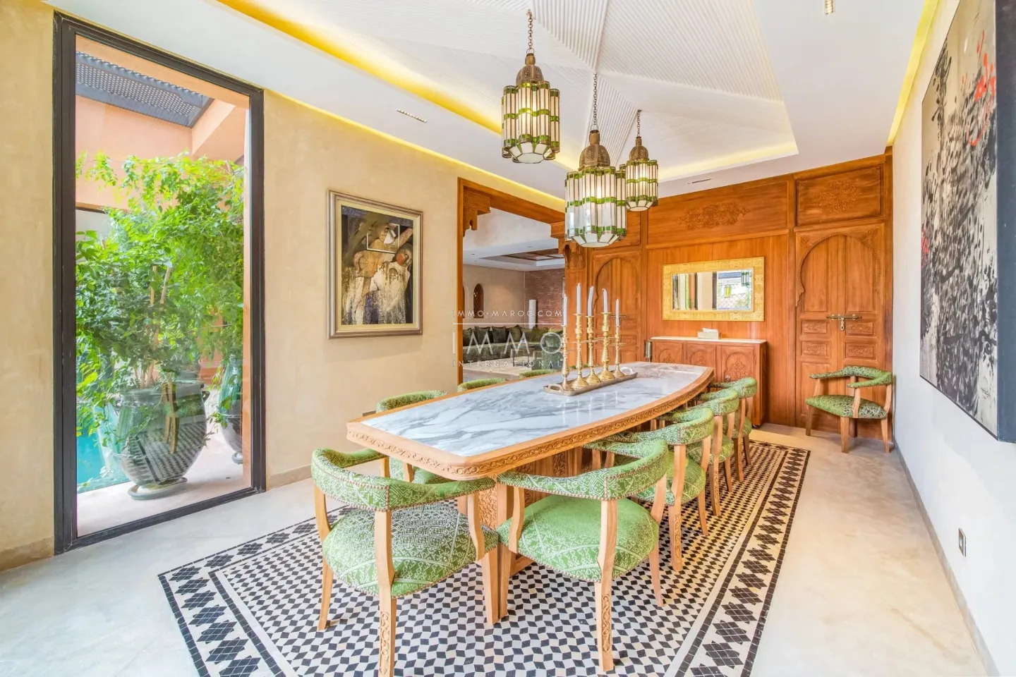 Villa / riad contemporain de 5 suites  golf d’al maaden - Photo 9