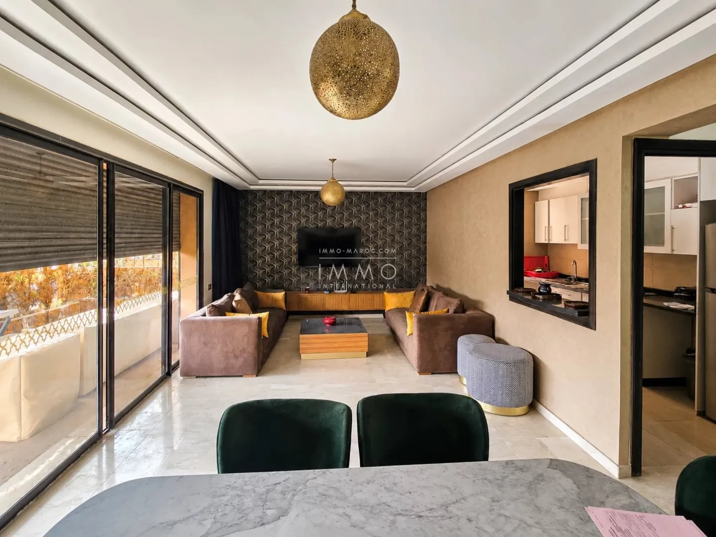 Appartement moderne avec terrasse et piscine sur le toit – hivernage - Photo 4
