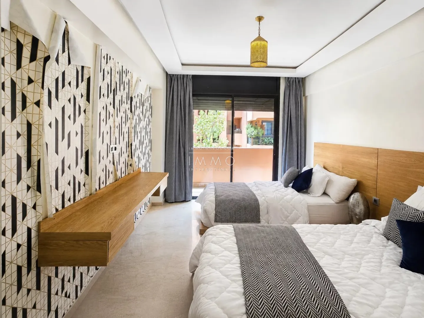 Appartement moderne avec terrasse et piscine sur le toit – hivernage - Photo 6
