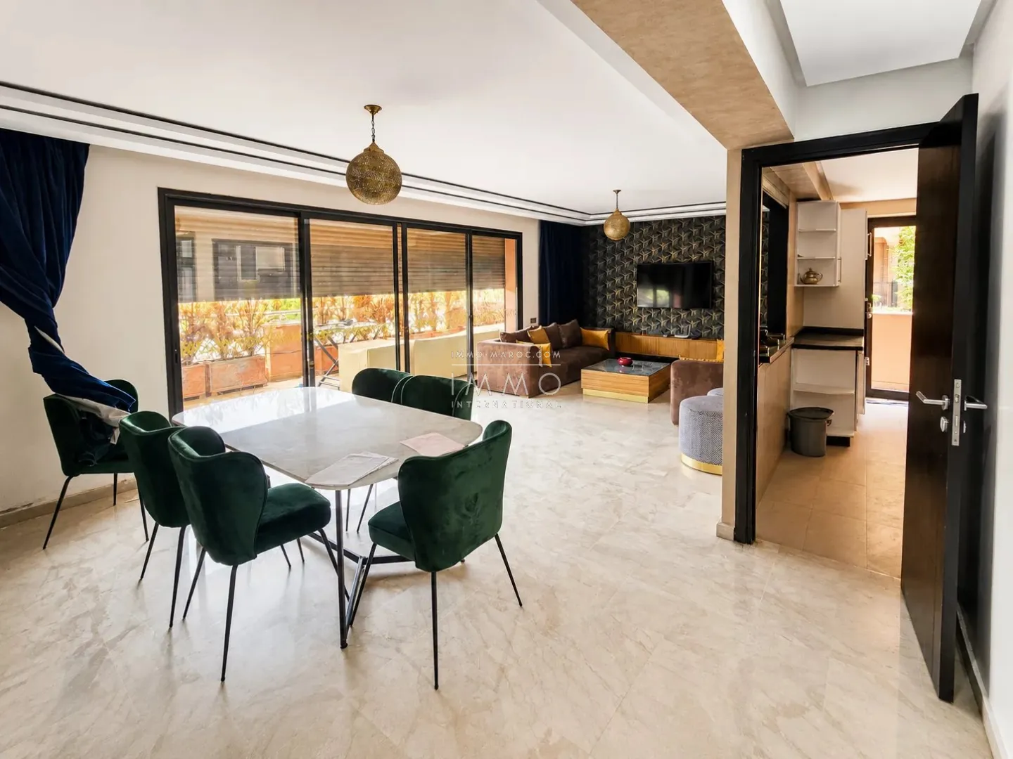 Appartement moderne avec terrasse et piscine sur le toit – hivernage - Photo 5
