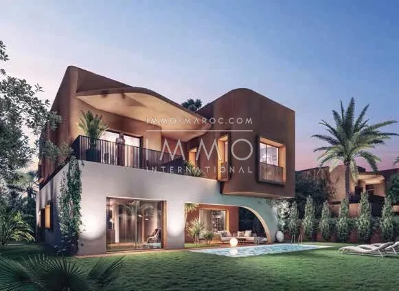 Villa contemporaine de 4 suites avec piscine et vue atlas – route d’amizmiz - Photo 1