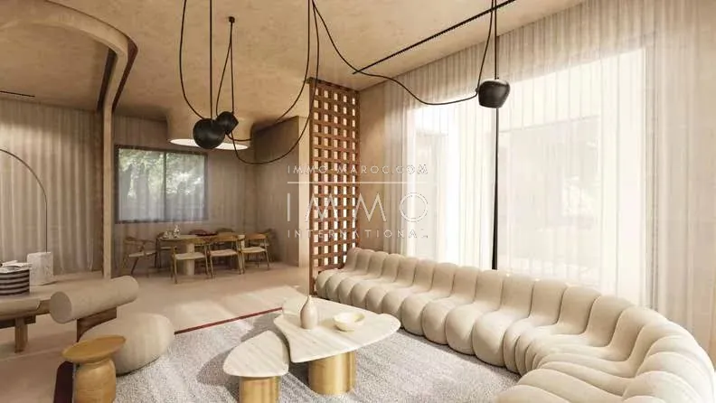 Grande villa contemporaine de 4 suites avec jardin et piscine – route d’amizmiz - Photo 6