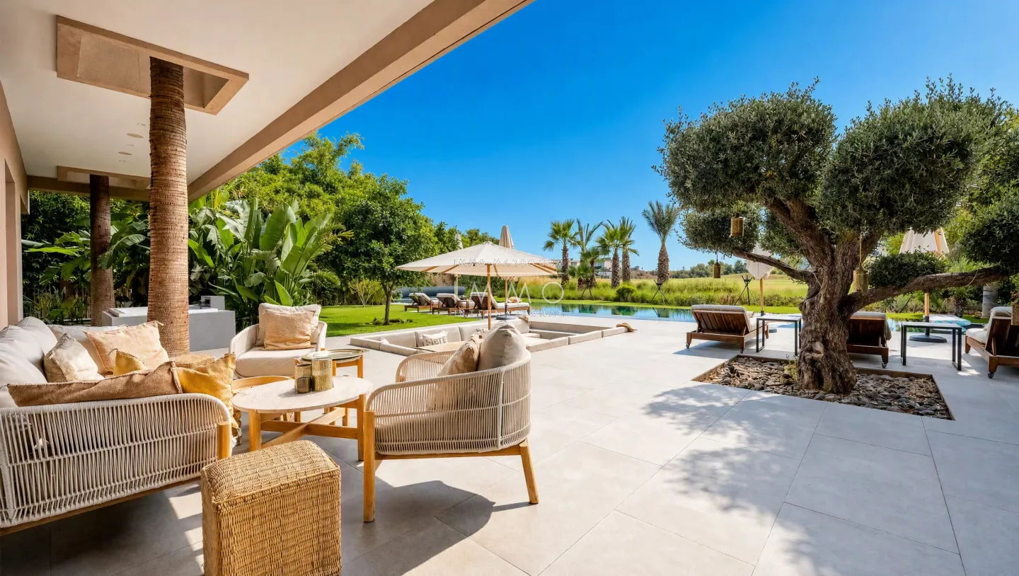 Sublime villa en front de golf sur amélkis - Photo 27