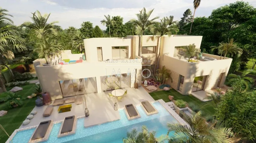 Villa contemporaine en construction - Photo 1