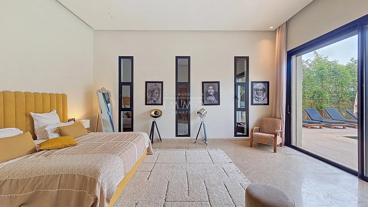 Élegante villa contemporaine 4 chambres – golf de noria, marrakech - Photo 9