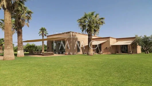 Maison à vendre demeure de prestige Marrakech Extérieur Route Sidi Abdellah Ghiat