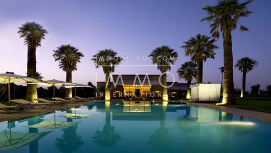 Vente maison demeure de prestige Marrakech Extérieur Route Sidi Abdellah Ghiat