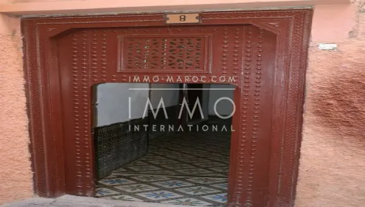 Riad à vendre Marrakech Place Jamaa El Fna Ksour