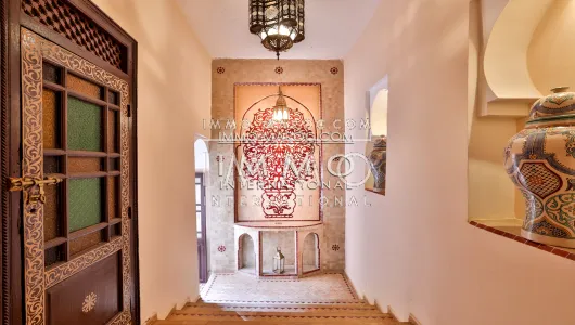 Riad à louer Marocain épuré Marrakech Place Jamaa El Fna Riad Zitoun