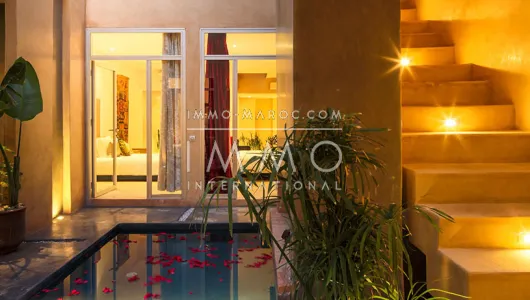 louer riad garage Contemporain Marrakech moins de 10 minutes de la place Kasbah