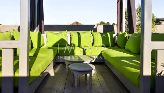 Location riad auto Contemporain Marrakech moins de 10 minutes de la place Kasbah