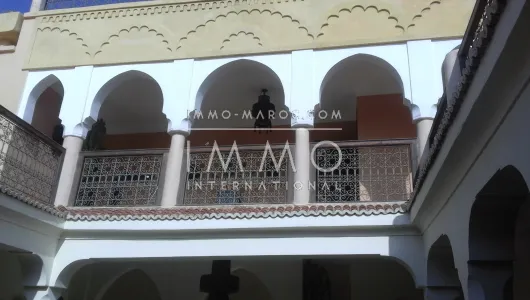 achat riad d'habitation médina Marrakech