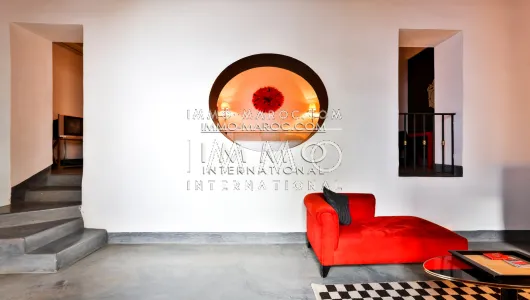 louer riad Marocain épuré Marrakech Place Jamaa El Fna