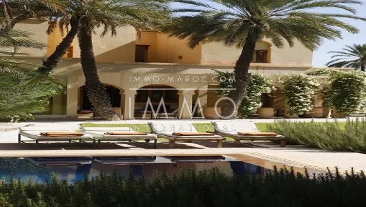 Villa à louer Maison d'hôtes Marrakech Palmeraie