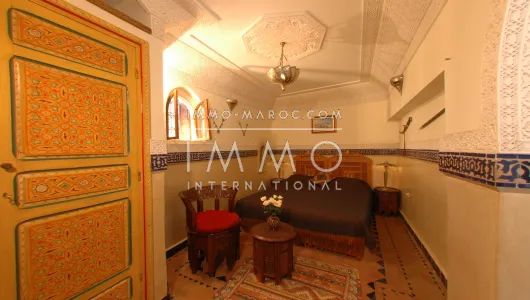 Riad à vendre maison d'hôtes Marrakech