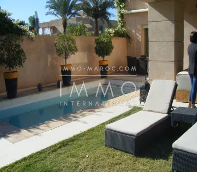 House for rent Moderne Marrakech Golfs