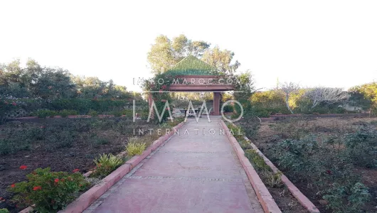 Sell ​​ground Farm Marrakech Exterior Road Sidi Abdellah Ghiat