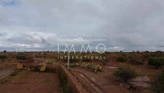 Sale ground Ground villa Marrakech Exterior Route Ouarzazate