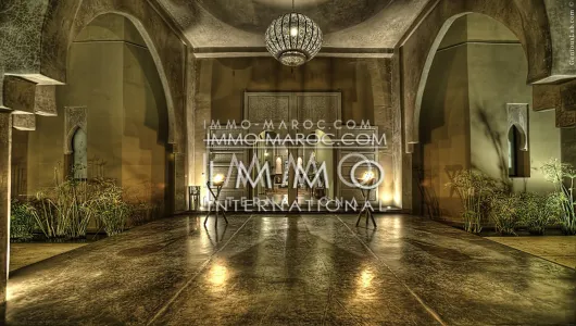 Achat villa Marocain épuré immobilier de luxe marrakech Marrakech Extérieur Route Amizmiz