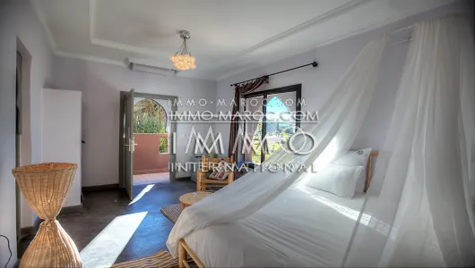 villa achat Marocain épuré Prestige Marrakech Extérieur Route Amizmiz